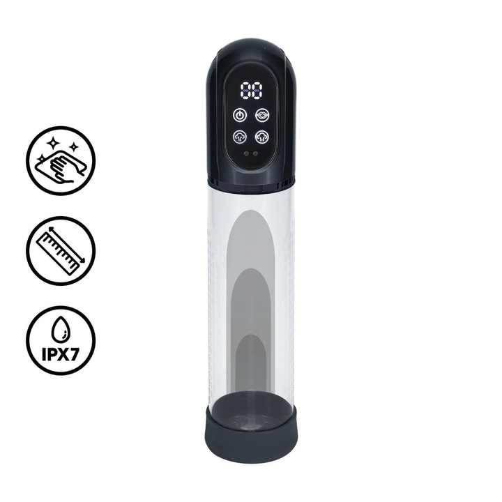 Помпа за пенис, Сексуална помпа, Помпа за пенис Shots, Shots Engage, Автоматична, Водоустойчива