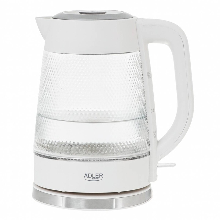 Fierbator Adler, 1.8L Sticla, Alb