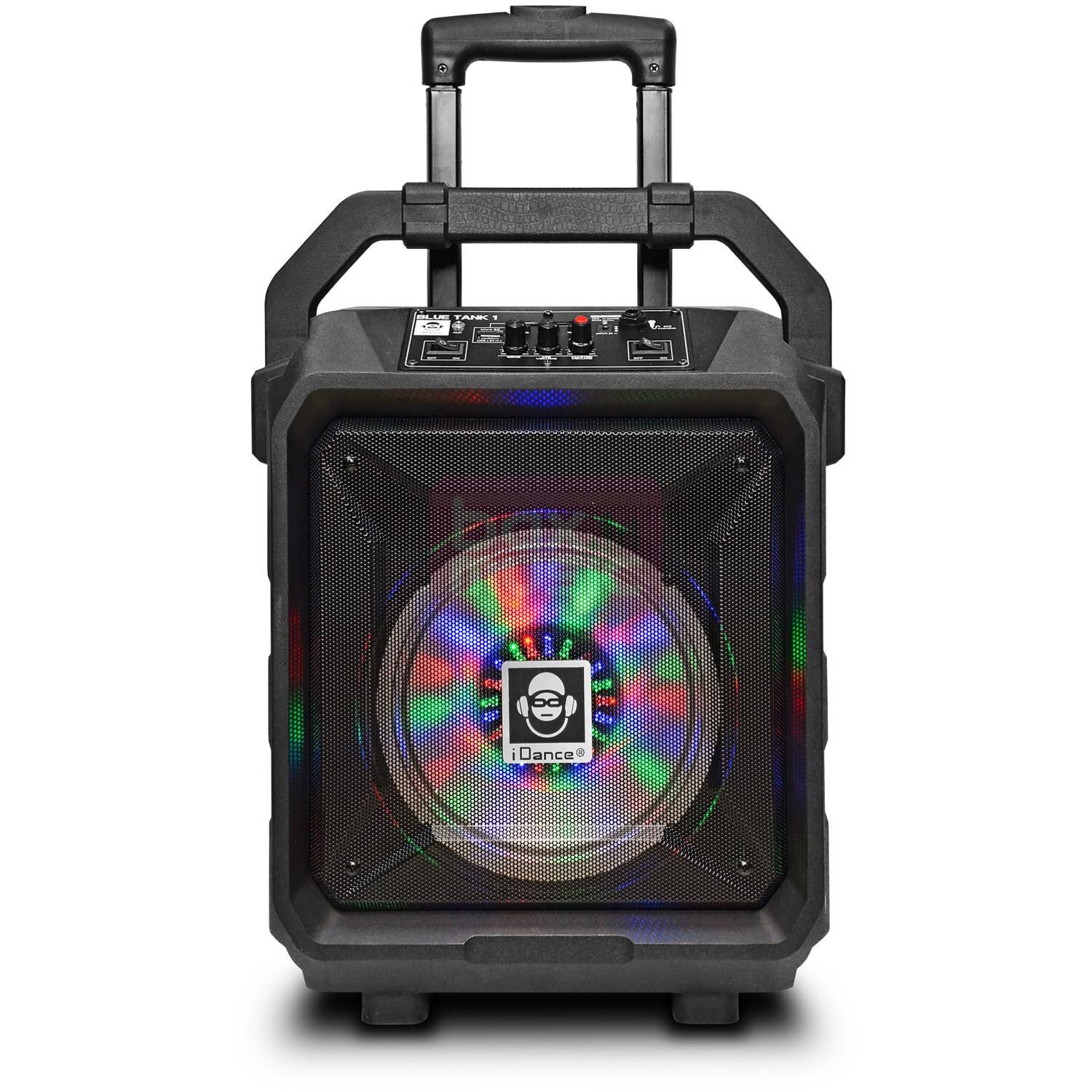 Boxa portabila acumulator Li-Ion microfon cu fir 8