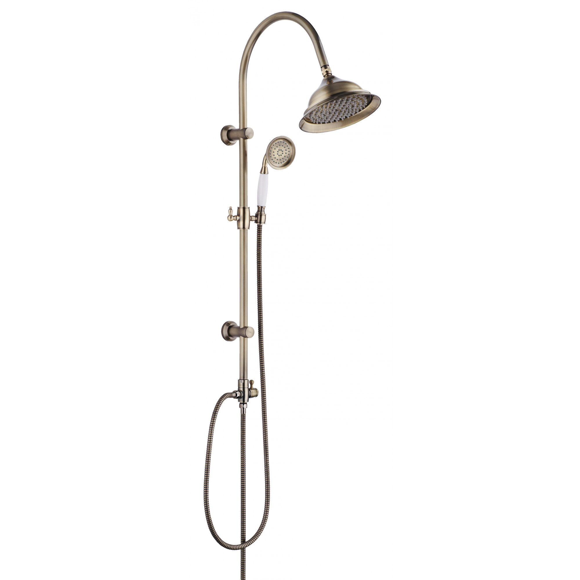 Coloana de dus Laveo Retro Antique Brass PLO-5OOX