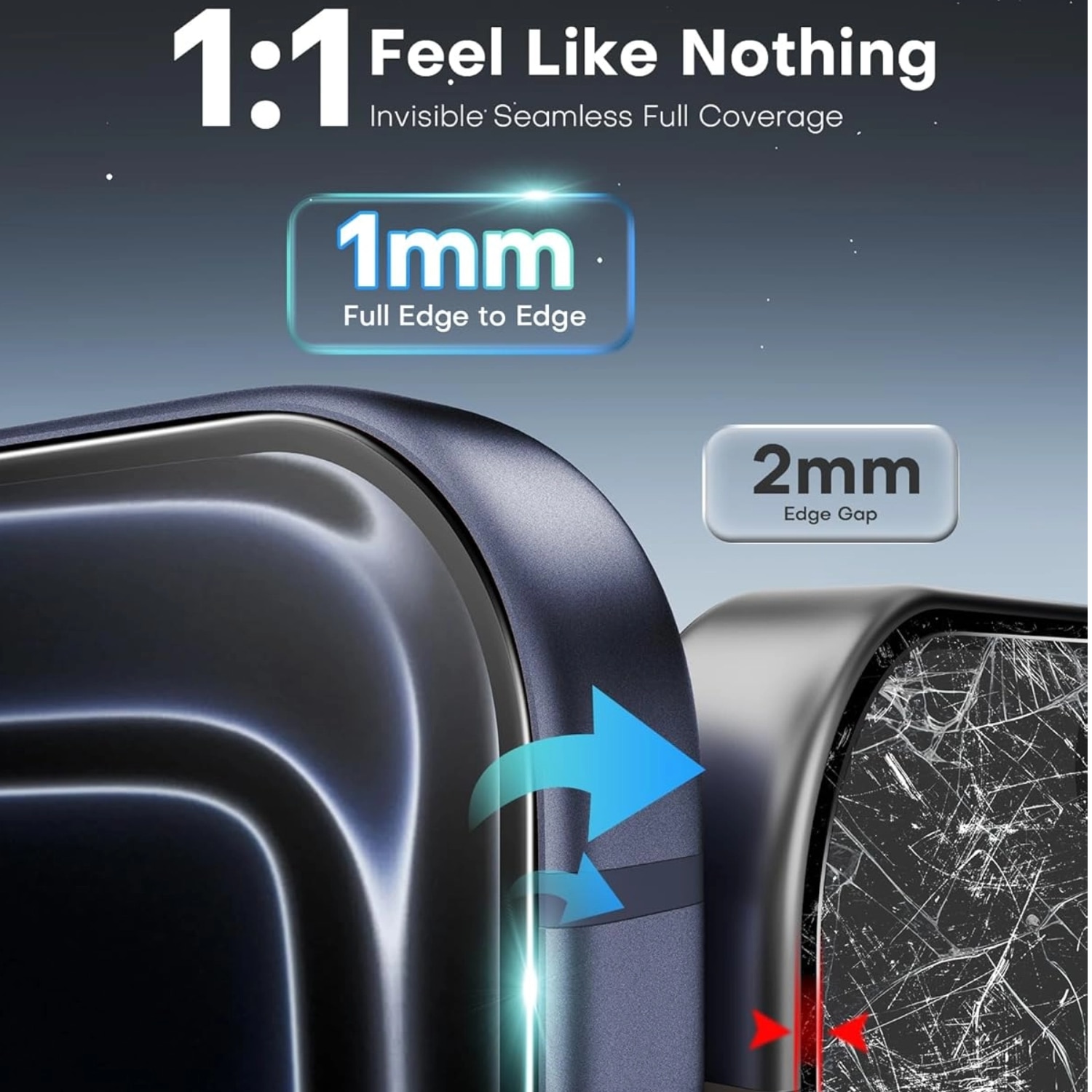 Folie de Protectie Privacy pentru iPhone 16 Plus, Omelivon, Sticla Securizata, Full Cover, Margini negre, cu Kit de Aplicare Instanta si Functie Automata de Indepartare a Prafului, Duritate 9H, Ultra HD, advanced touch sensitivity, Anti Amprente