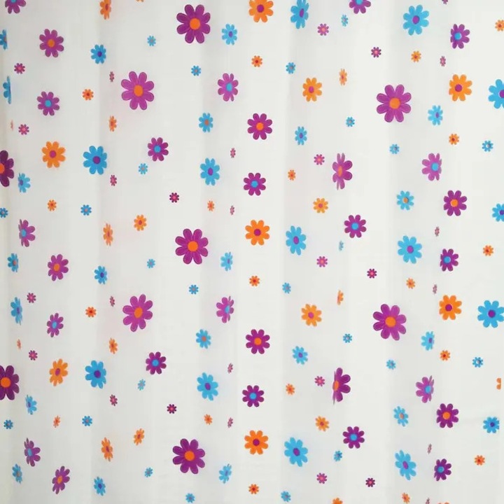 Perdea dus SWSC-72, model floral, 180 x 200 cm