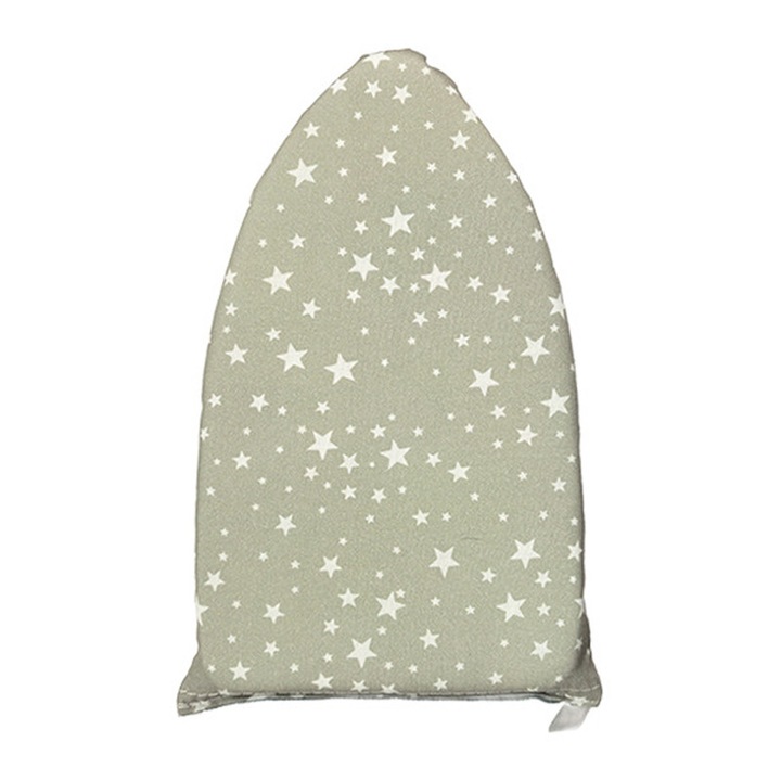 Vasalókesztyű, csillagmodell, gőz- és hőálló, zöld, 24x15x3cm