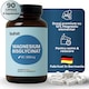 Supliment Alimentar Magneziu Bisglicinat, BUHST® Premium, Magneziu, 90 Capsule Vegane, 900mg, Magneziu Chelat Cu Absorbtie Ridicata, Fara Efect Laxativ, Supliment Natural Pentru Relaxare Musculara, Somn Odihnitor, Reducerea Stresului si Oboselii, Fara GMO