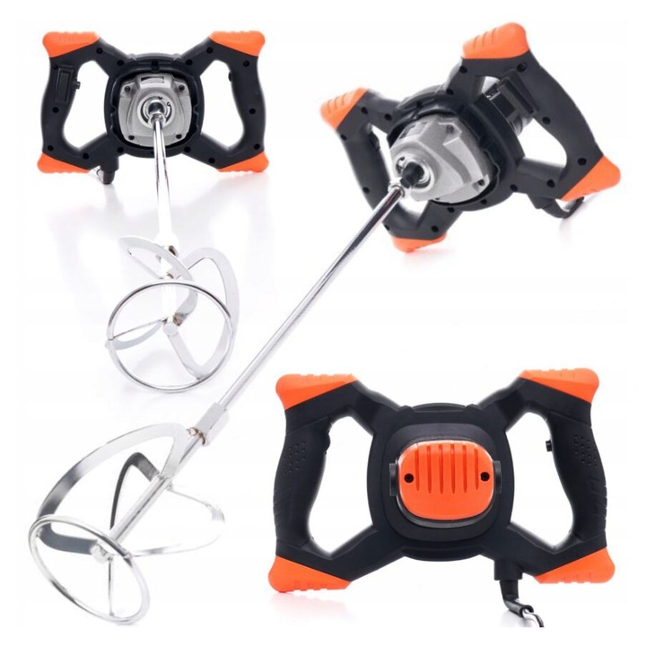 Malaxor pentru vopsea, amestecator mortar, mixer 2600 W, Kraft