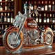 Decantor whiskey, set, design modern, sticla rezistenta, 30x15cm