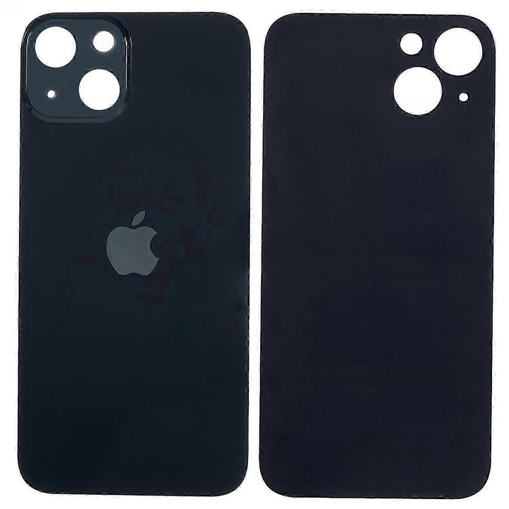 Калъф за телефон iPhone 14, подмяна на капак на батерията, черен, комплект 1 бр.