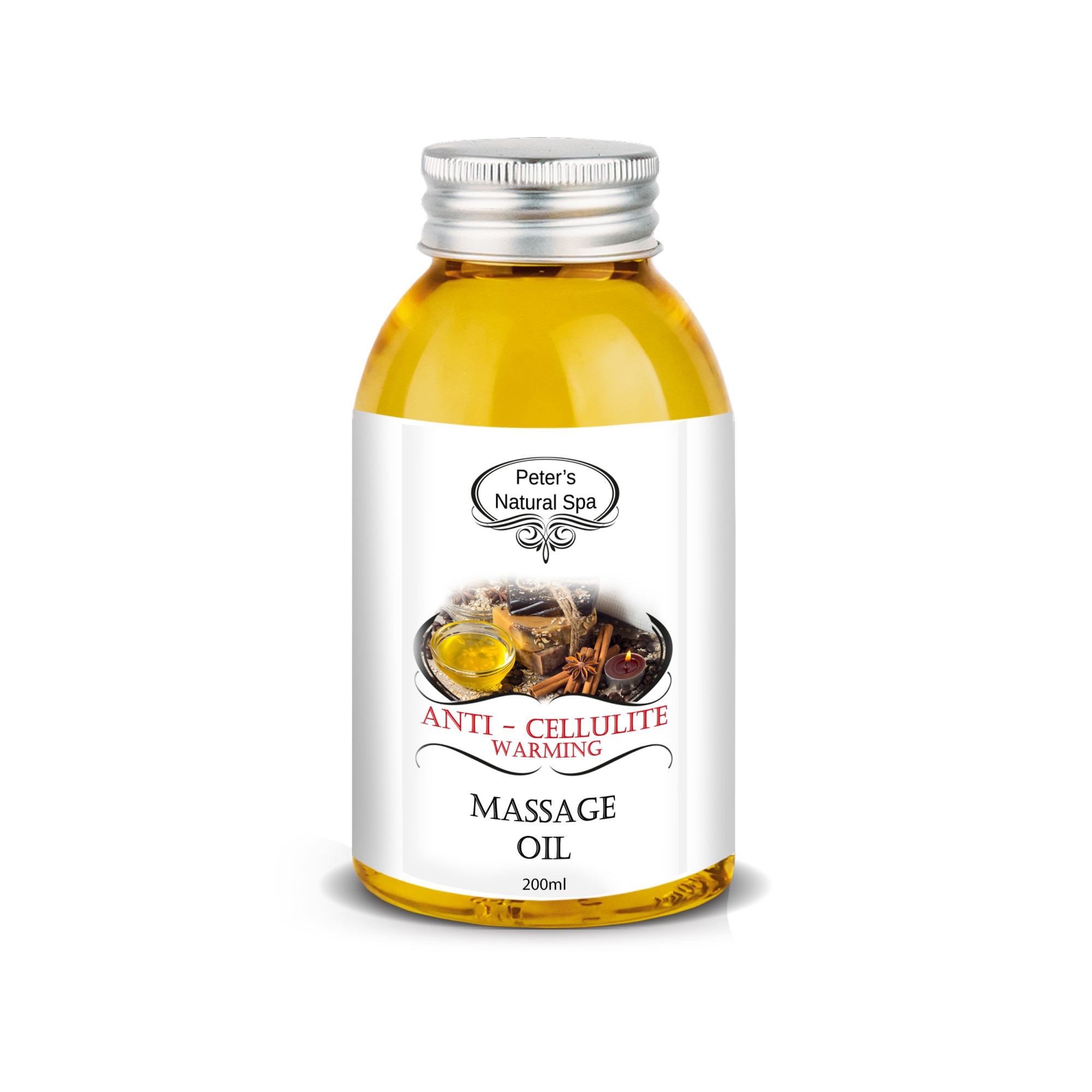 Ulei de masaj anticelulitic Warming Peters Natural Spa 200 ml