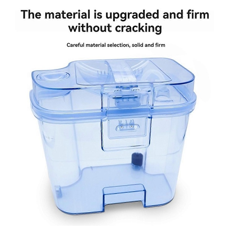 Rezervor apa curata set accesorii aspirator Dreame W10/W10 Pro, transparent-albastru