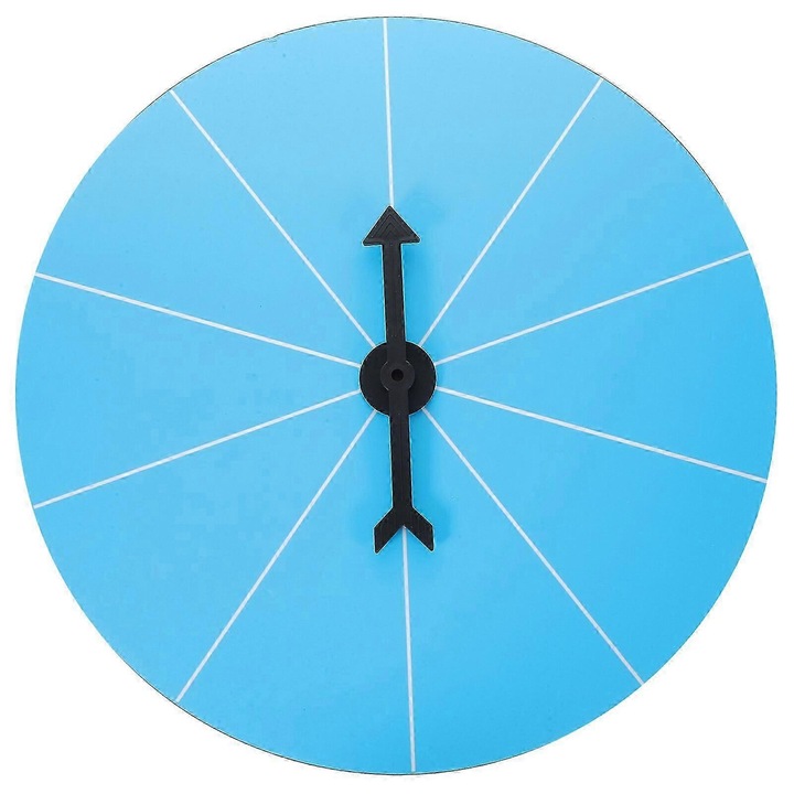 Roata premiilor, 40x40cm, albastra, accesorii pentru petrecere, set 1 roata