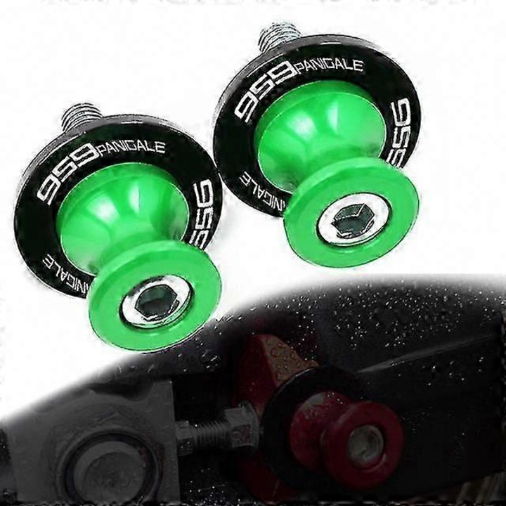 Set de suruburi pentru suportul de bascula Ducati 959 Panigale, verde, 1x1x1inch