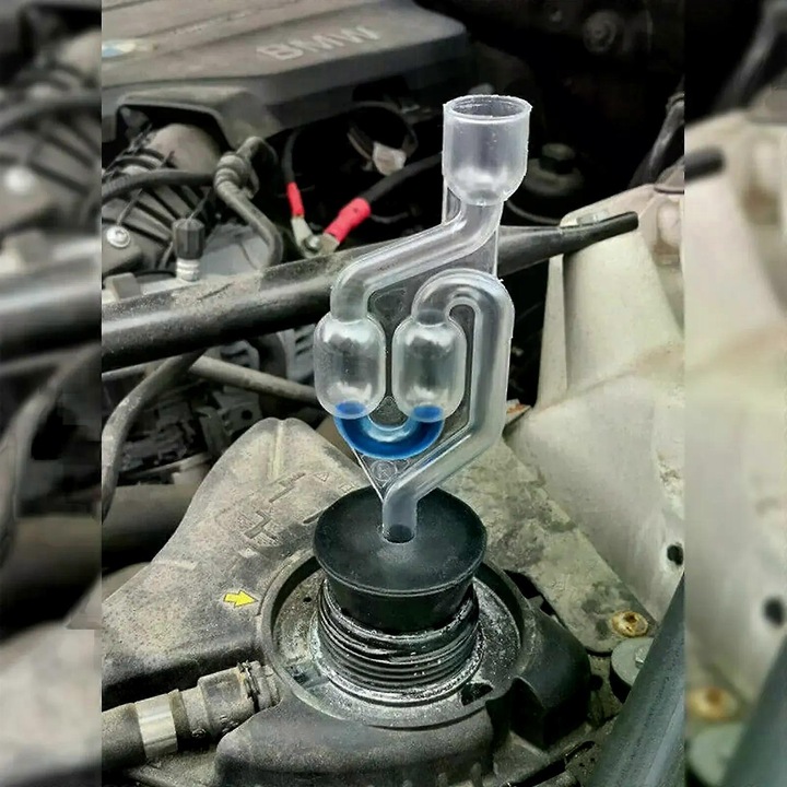 Set tester de scurgeri, 50ml, pentru garnitura de chiulasa si bloc motor, 25 teste