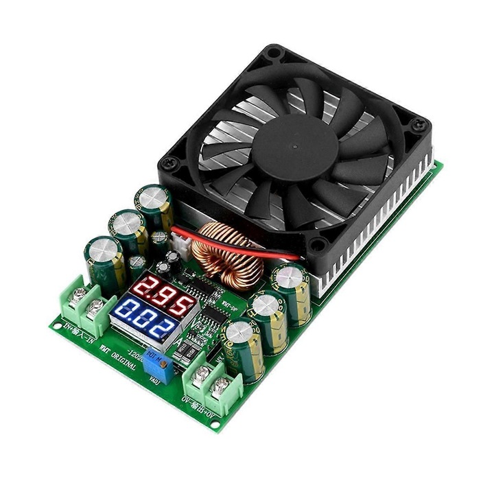 Modul de reducere a tensiunii DC-DC, 600W, 20A, ajustabil, PC+Aluminiu, pentru energie solara