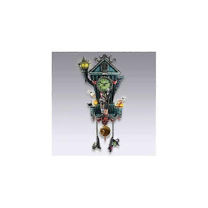 Cuckoo fali dekoróra, Karácsonyi lidércnyomás, modern design, kézzel festett részletek, többszínű, 1 darabos szett