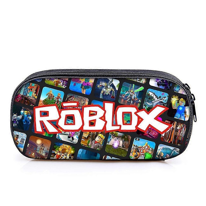 3D Roblox tolltartó készlet, nagy kapacitású, 21.5x10x5cm, gyerekeknek, többszínű