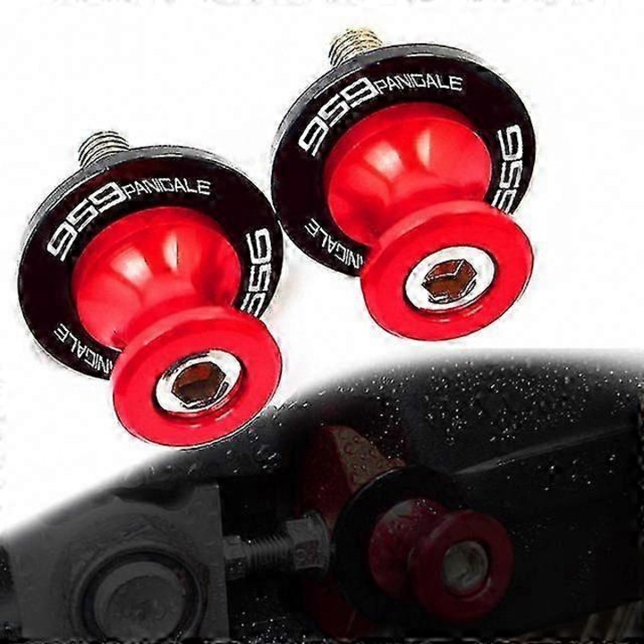 Set de suruburi pentru suportul de osie Ducati 959 Panigale, rosu, 1x1x1inch