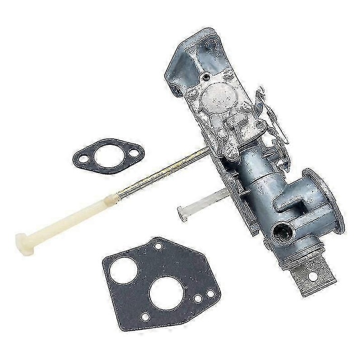 Kit carburator pentru motoare mici, 1x carburator, 2x accesorii, argintiu