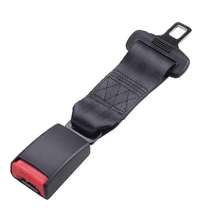 Autós biztonsági öv hosszabbító anyáknak, 26 cm-es készlet, ABS anyag, poliészter, 110g