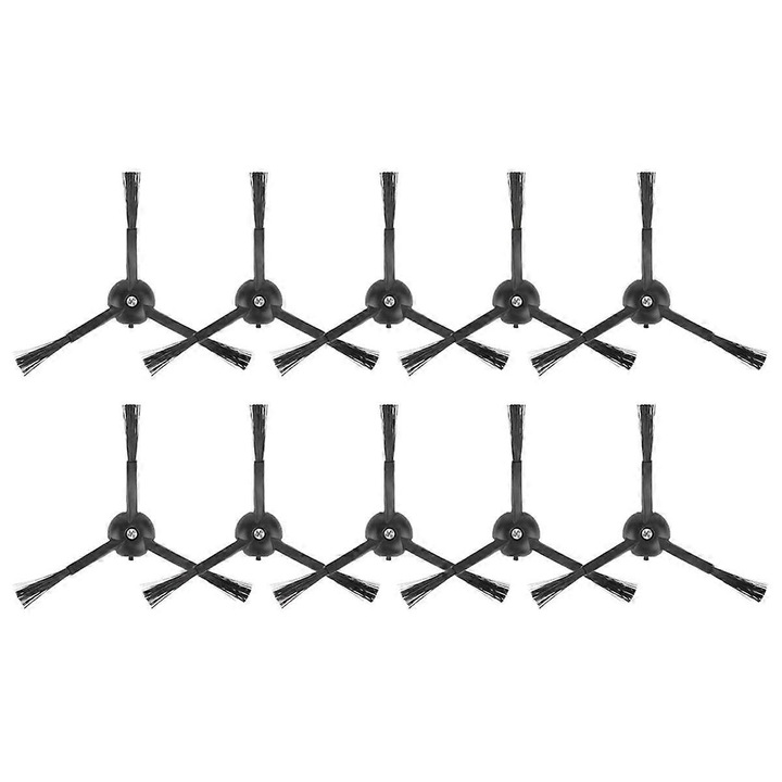 Perie laterala pentru aspiratoare S8 Maxv Ultra, S8 Max Ultra, S7 Series, set de 10 bucati, plastic