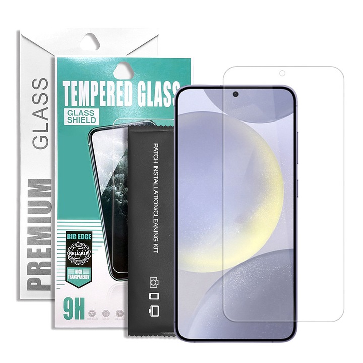 Samsung Galaxy S26 FE 5G kompatibilis üvegfólia – 9H edzett kijelzővédő, 2.5D prémium tempered glass