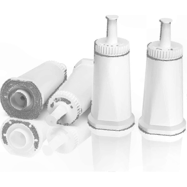 4 darab vízszűrő készlet kávégépekhez, javítják a kávé aromáját, kókuszdió aktív szén, kompatibilis a Sage Barista Express Pro Touch készülékkel