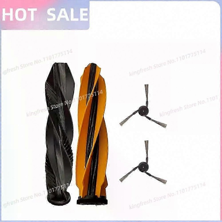 Set accesorii pentru aspirator Dreame L40S Pro Ultra / X50s Pro Ultra, perie laterala, filtru, carpa de mop, sac de praf, gri deschis