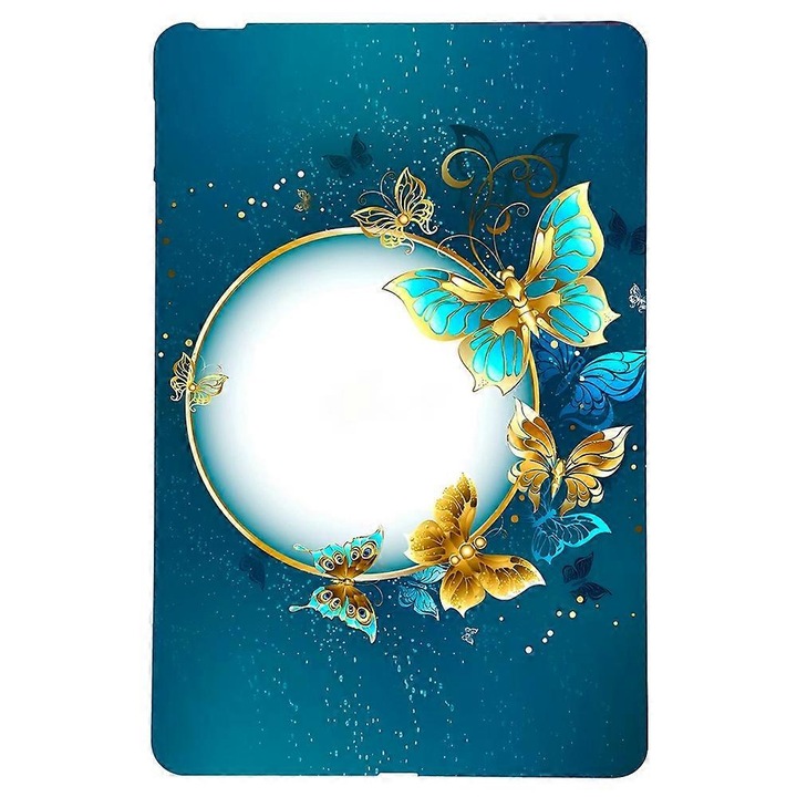 TPU tablet tok, pillangó mintás, elegáns védelem, kompatibilis Kindle Paperwhite (2024) készülékkel