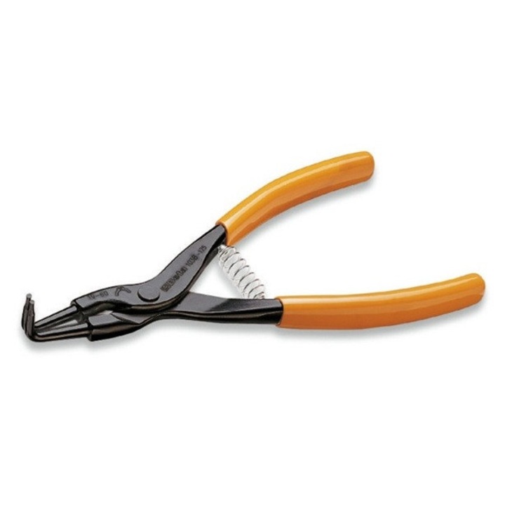 Beta 1038 175 Външни клещи за зегерки, извити на 90 градуса, чернени, с PVC покритие