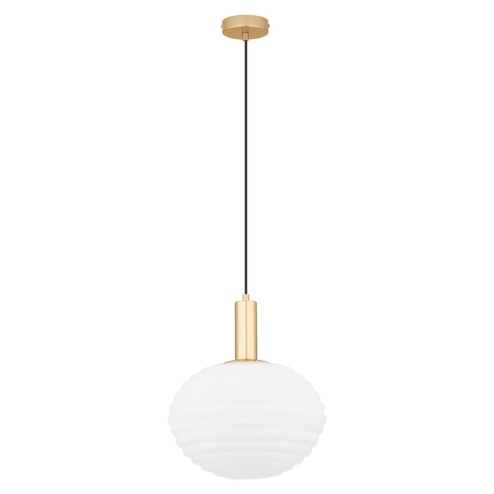 Полилей Нова Луче, метал, стъкло, Д:32см, В:120см