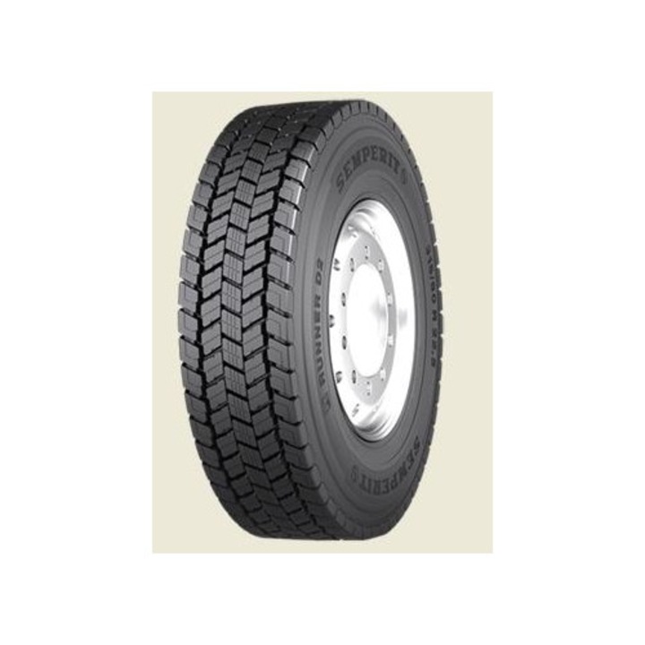 Задвижваща гума за камиони SEMPERIT 245/70R19.5 136/134M TL RUNNER D2 EU LRH 16PR M+S 3PMSF REGIONAL