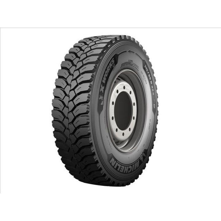 MICHELIN 315/80R22.5 X WORKS HD D TL 156/150K VM M+S 3PMSF ON/OFF teherautó vonóabroncs