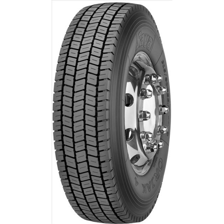 Задвижваща гума за камиони SAVA 235/75R17.5 ORJAK 4 132/130M 3PSF M+S 3PMSF РЕГИОНАЛНА