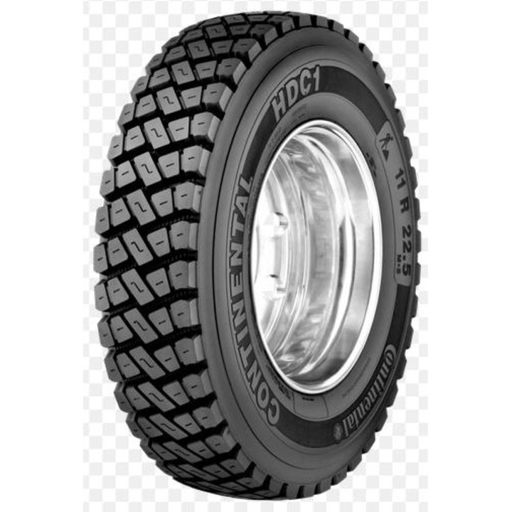 Задвижваща гума за камиони CONTINENTAL 12R22.5 152/148K TL HDC1 EU LRH 16PR M+S 3PMSF ON/OFF