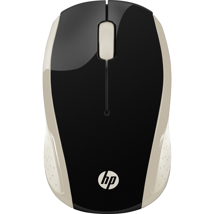 Безжична мишка HP 200, Silk Gold