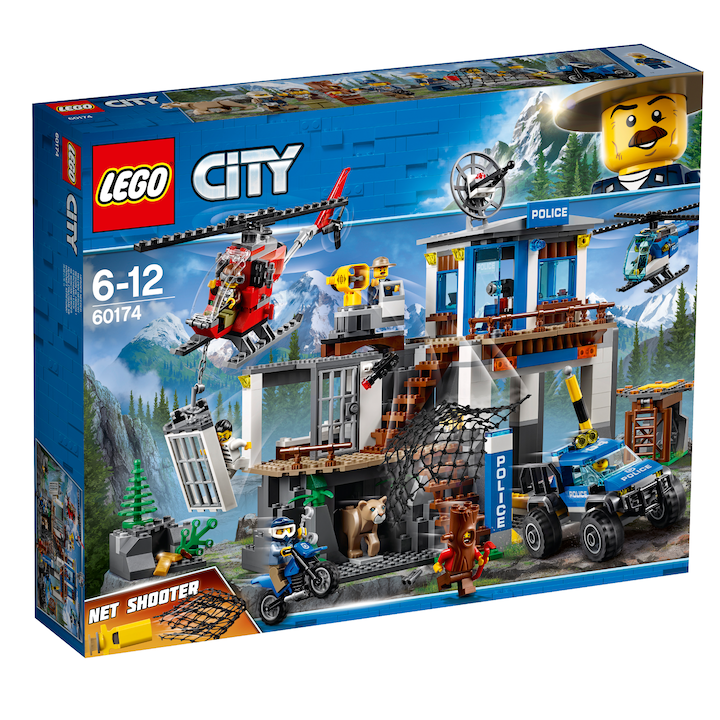 LEGO® City Police Седалището на Планинската полиция 60174