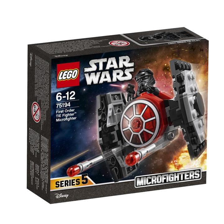 LEGO® Star Wars™ TIE Fighter™ от Първия ред Microfighter 75194