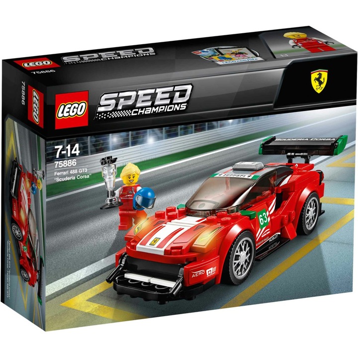 LEGO® Speed Champions Ferrari 488 GT3 “Scuderia Corsa” 75886