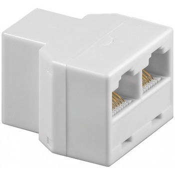 Adaptor cablu UTP/FTP 2xmama RJ45 Adaptor cablu UTP/FTP 2xmama RJ45