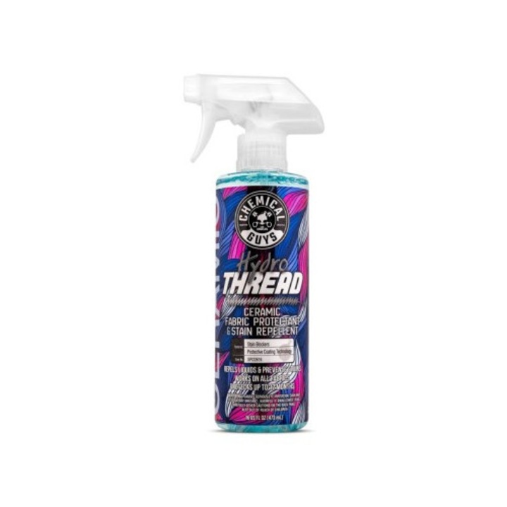 Hidrofób védelem szövetekhez ChemicalGuys HydroThread Ceramic Fabric Protectant & Stain Repellent, 473 ml
