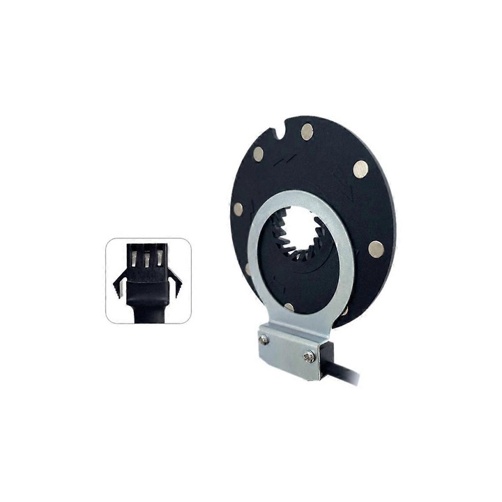 Senzor pedala electrica pentru bicicleta, set, negru, 6.7x7.9cm