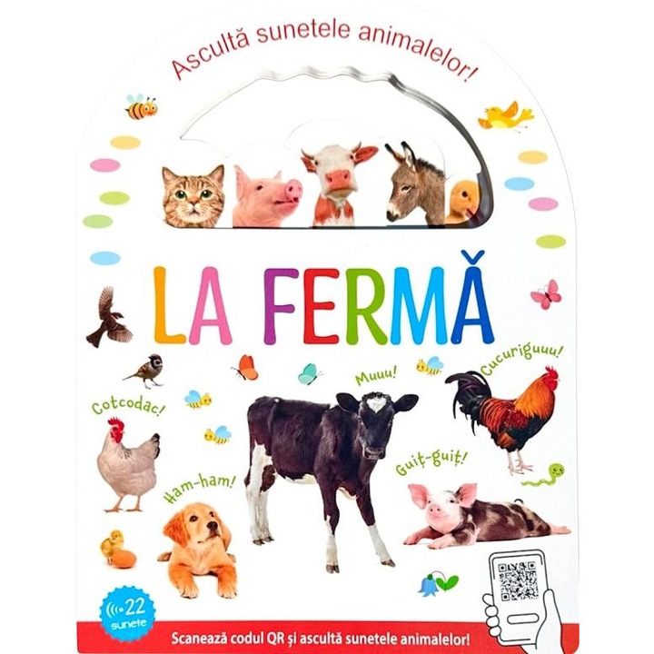 La ferma. Asculta sunetele animalelor - Flamingo