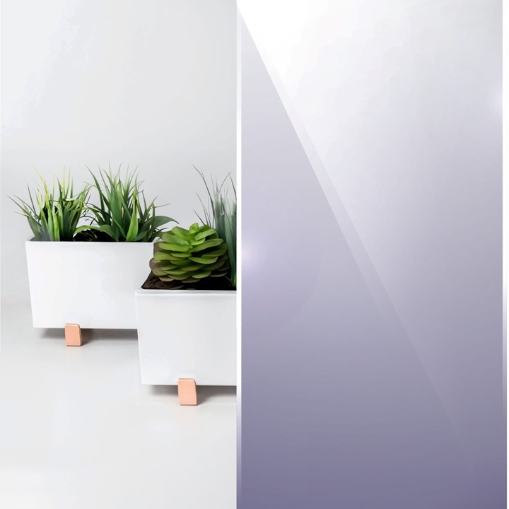 Folie protectie solara, oglinda, argintiu, 67.5 x 150 cm