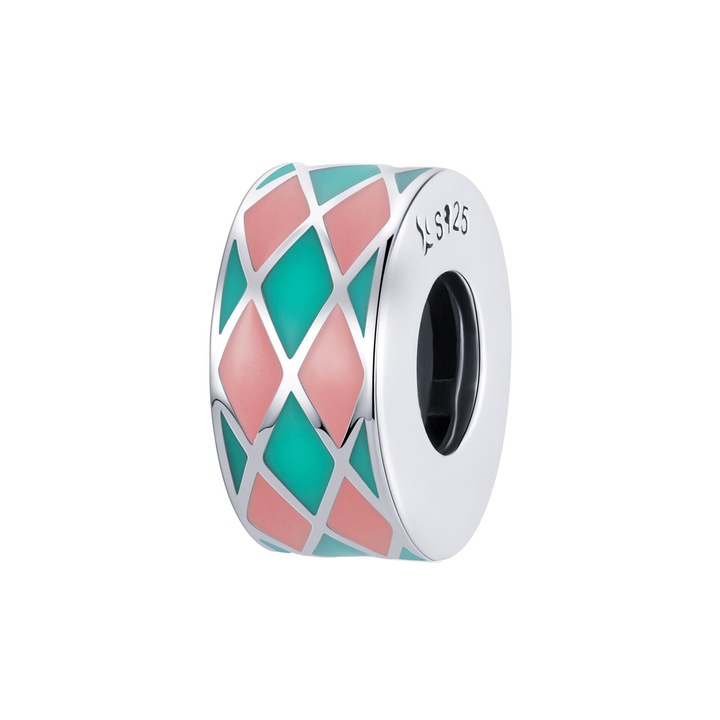 Talisman din argint duo colours mix