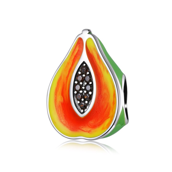 Talisman din argint like a papaya