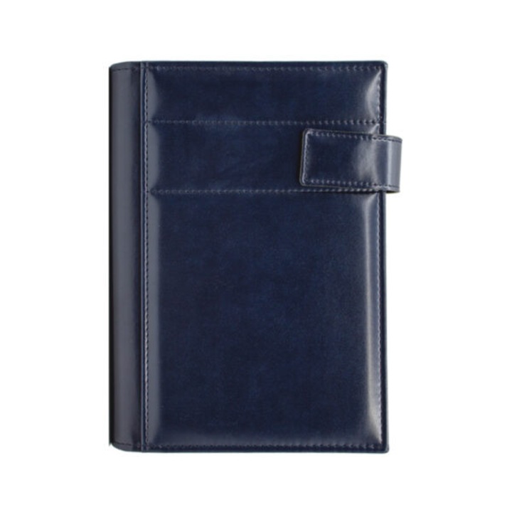 Agenda de lux 2026, datata zilnic, Prato Blu, 15 x 21 cm