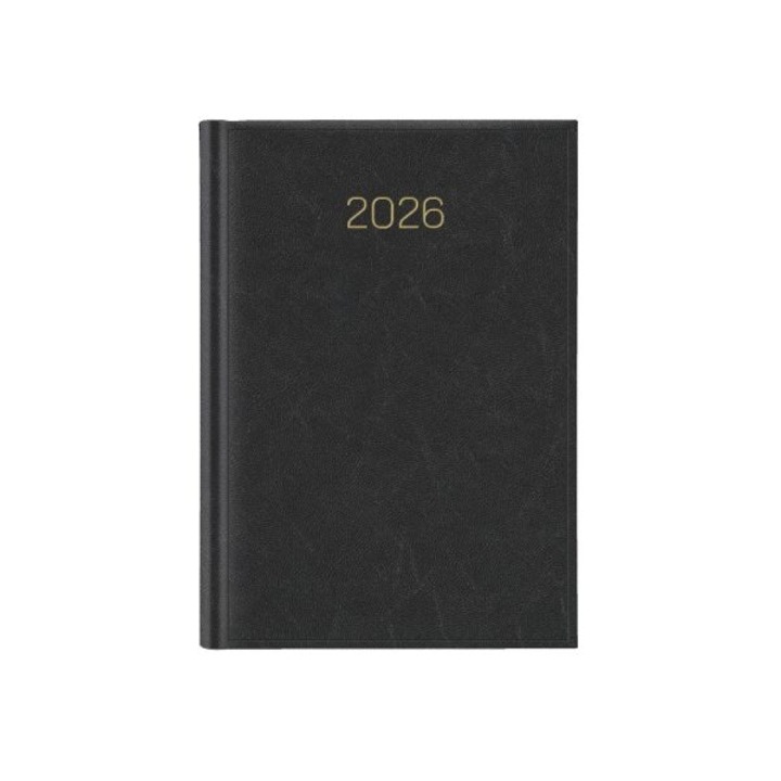 Agenda 2026 New Karachi Nero, datata zilnic 15 x 21 cm