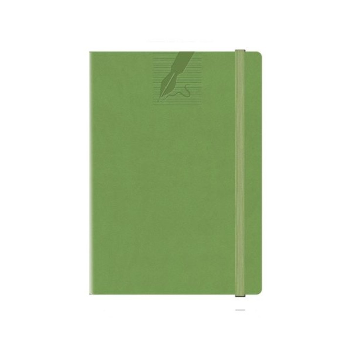 Agenda 439 Vinci Flex Verde Salvie, nedatata, 15 x 21 cm