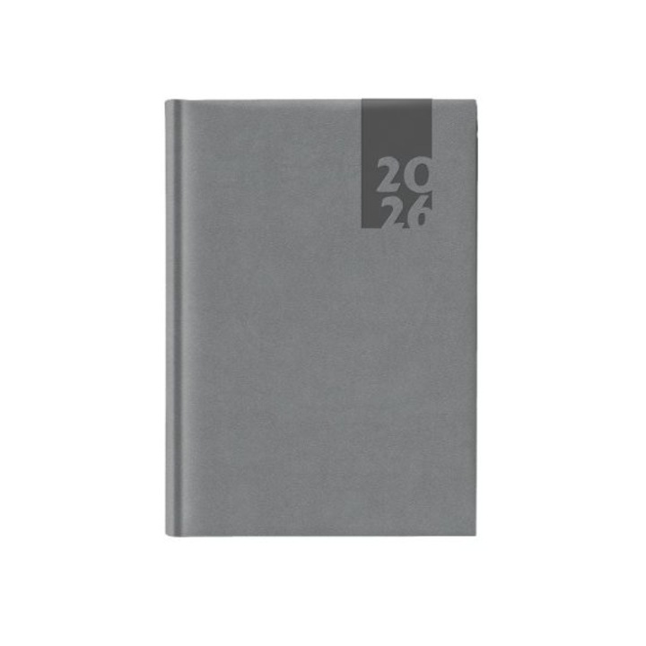 Agenda 2026 Tucson Argento, datata zilnic 15 x 21 cm