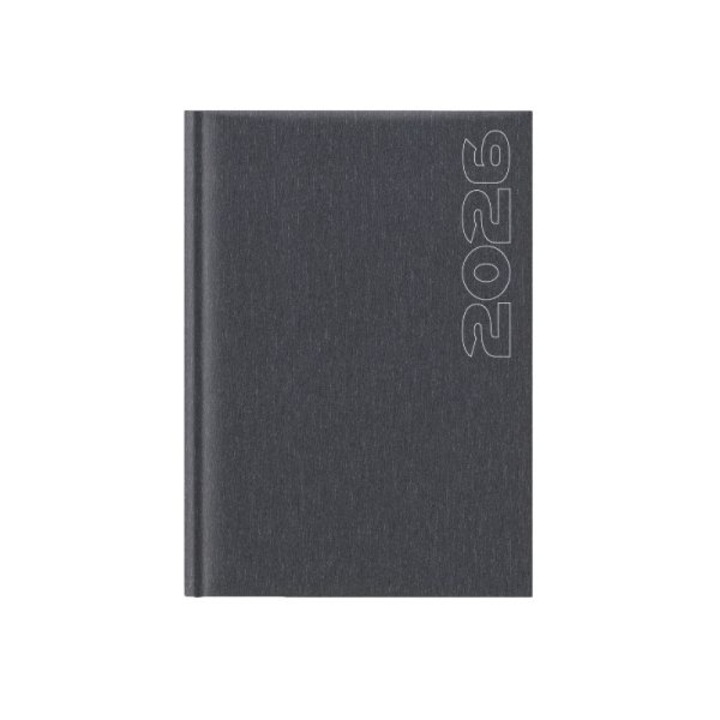 Agenda 2026 Vega Nero, datata zilnic 15 x 21 cm