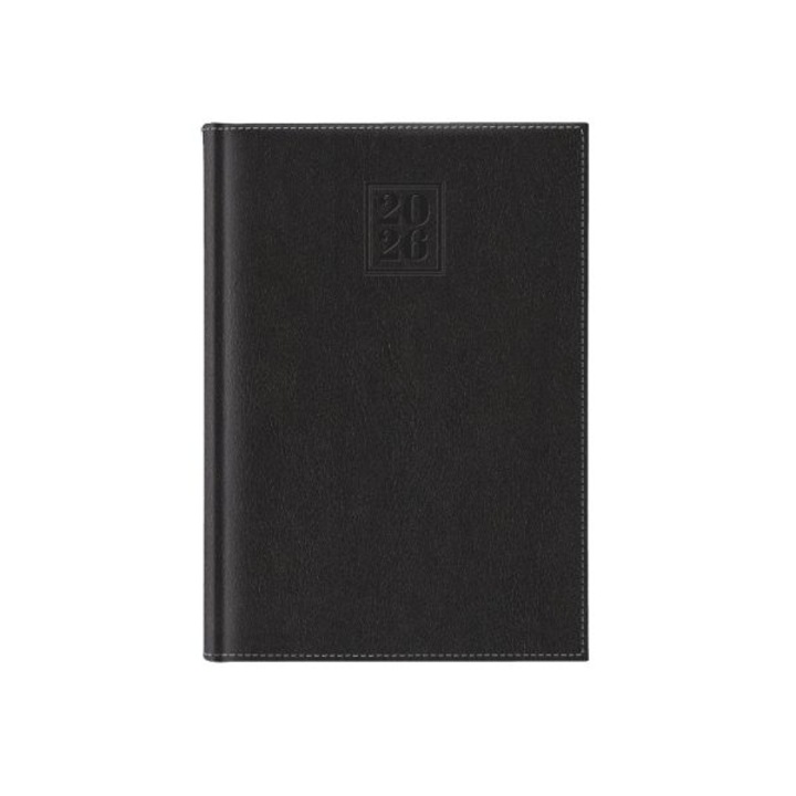 Agenda 2026 Sherwood Nero, datata zilnic 15 x 21 cm